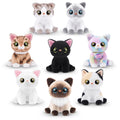ZURU pliš maca Pets Alive Smitten Kitten 8 sort 9541
