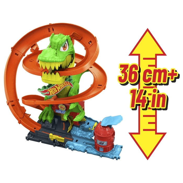 HOT WHEELS City, set za igru, T-Rexov vatreni napad
