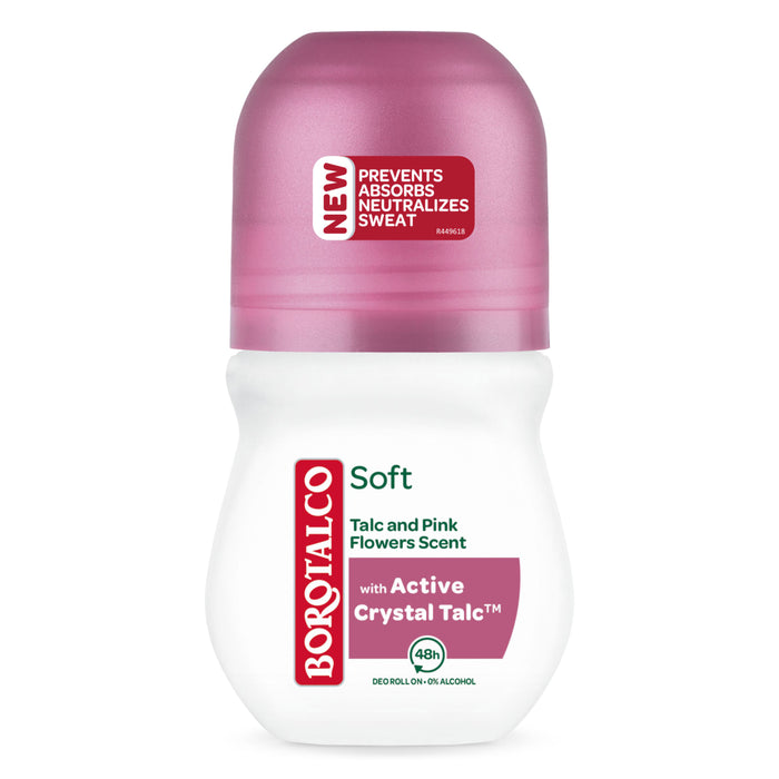 BOROTALCO Soft, deo roll-on, 50 ml