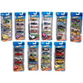 HOT WHEELS, autić, pakiranje, omjer 1:64, 5 kom