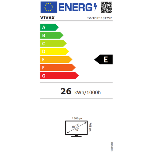 VIVAX IMAGO LED TV-32LE118T2S2