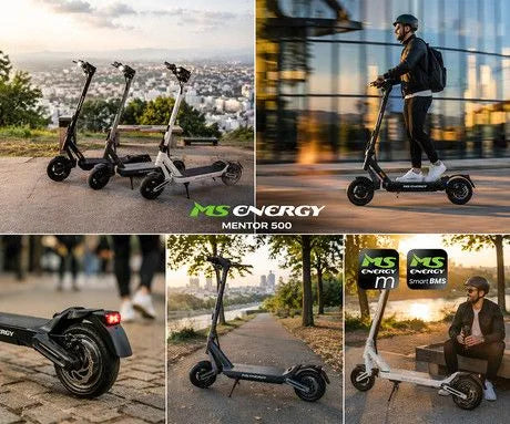 MS ENERGY E-ROMOBIL MENTOR 500 dark gray
