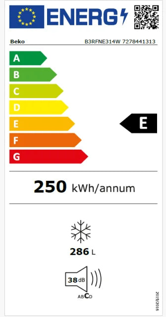 Zamrzivač Beko B3RFNE314W