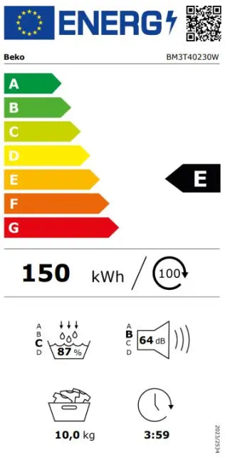 Sušilica rublja Beko BM3T40230W
