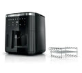 Friteza na vrući zrak Bosch MAF671B1 Airfryer