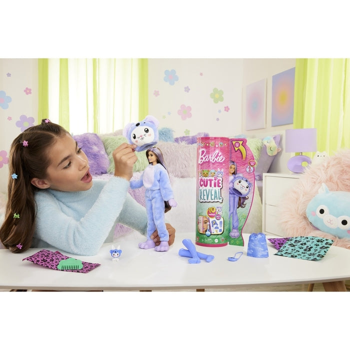 BARBIE Cutie Reveal, lutka, zec i koala