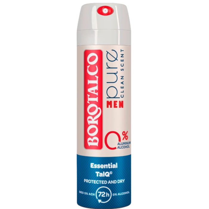 BOROTALCO Men Pure, dezodorans u spreju, 150 ml