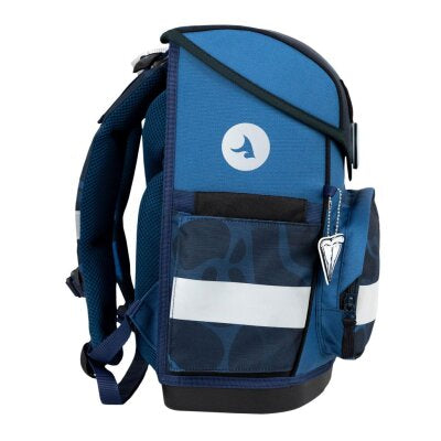 Torba školska Belmil compact with patches wave storm 405-41/AG/B/12