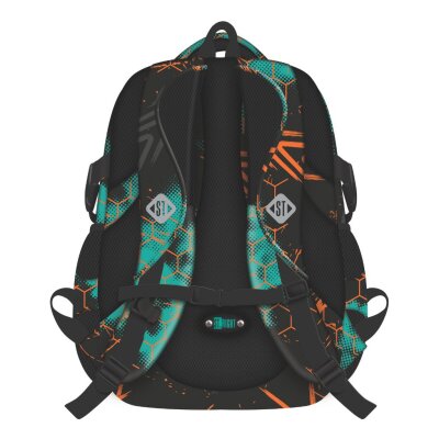 Ruksak školski St.Right Turbo Kick s pretincem za prijenosno računalo 17"