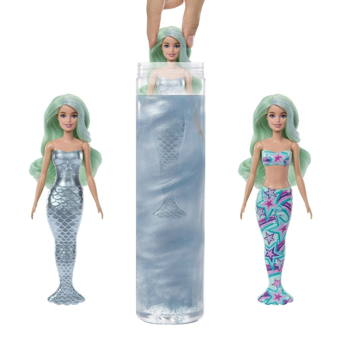 BARBIE Color Reveal, lutka, morska sirena
