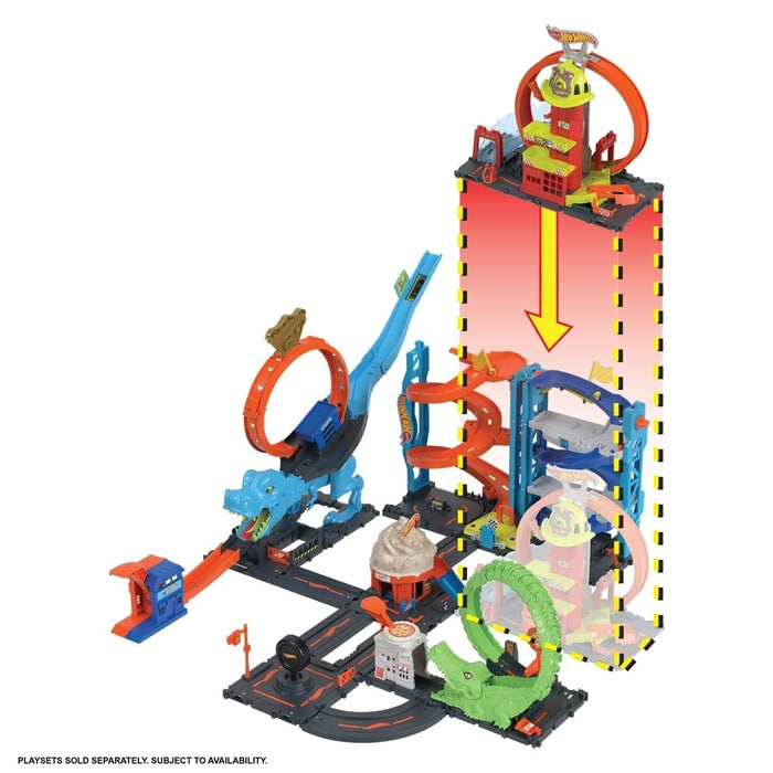 HOT WHEELS City vatrogasna stanica, set