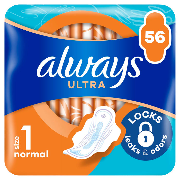 ALWAYS Ultra Normal, higijenski ulošci, 56 kom