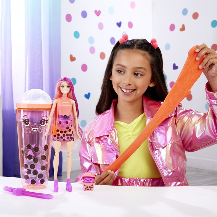 BARBIE Pop Reveal, lutka, mango bubble tea