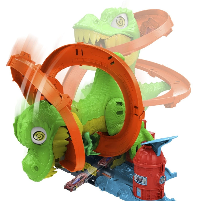 HOT WHEELS City, set za igru, T-Rexov vatreni napad