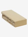 Plahta s gumicom Dalija Beige 100x200+30cm