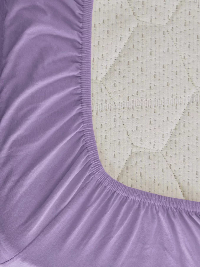 Plahta s gumicom Dalija Lilac 180x200+30cm