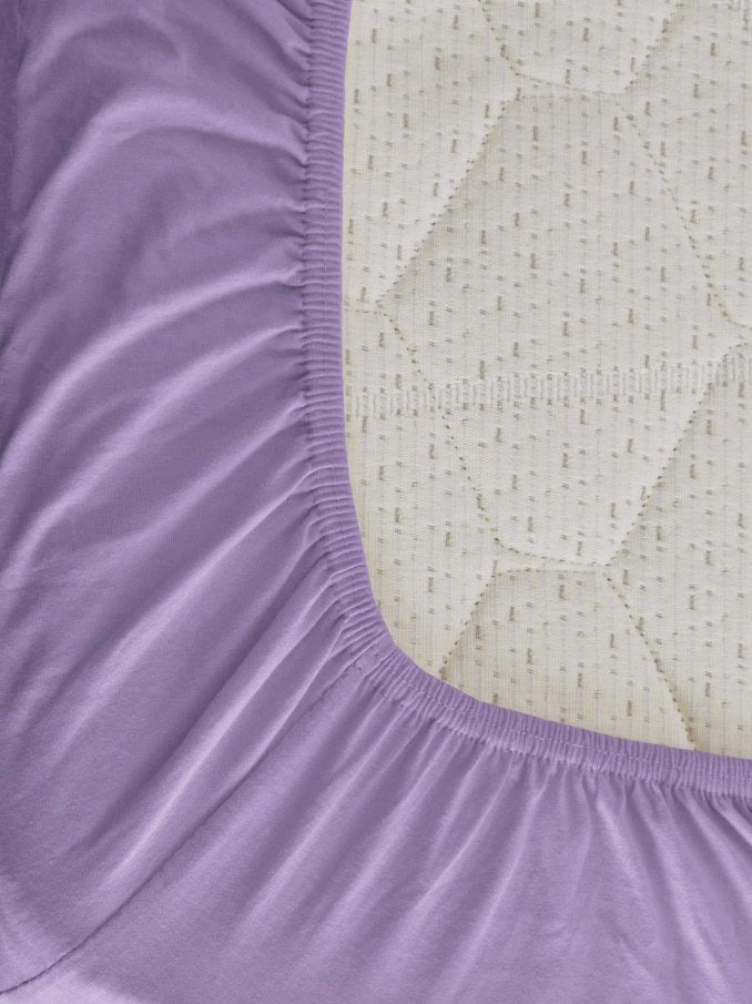 Plahta s gumicom Dalija Lilac 200x200+30cm