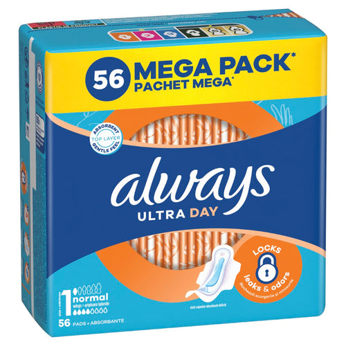 ALWAYS Ultra Normal, higijenski ulošci, 56 kom
