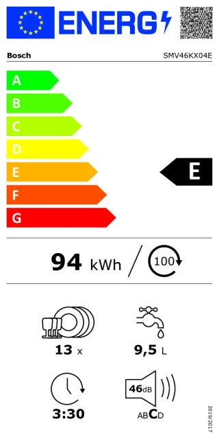 Perilica posuđa ugradbena Bosch SMV46KX04E