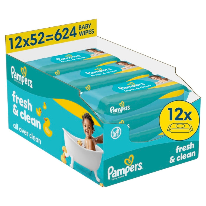 PAMPERS Fresh Clean, vlažne maramice