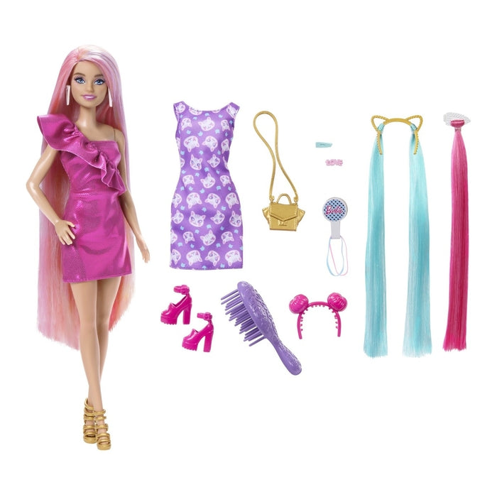 BARBIE, lutka, zabavna igra s kosom