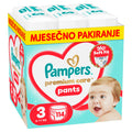 PAMPERS Premium Care Pants, pelene - gaćice, Vel. 3, 6kg-11kg, 114 kom