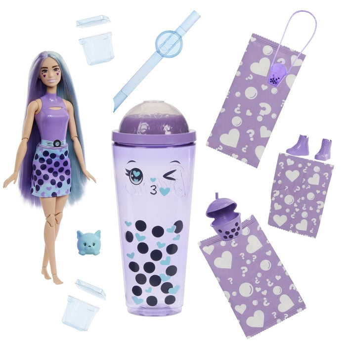 BARBIE Pop Reveal, lutka, taro bubble tea