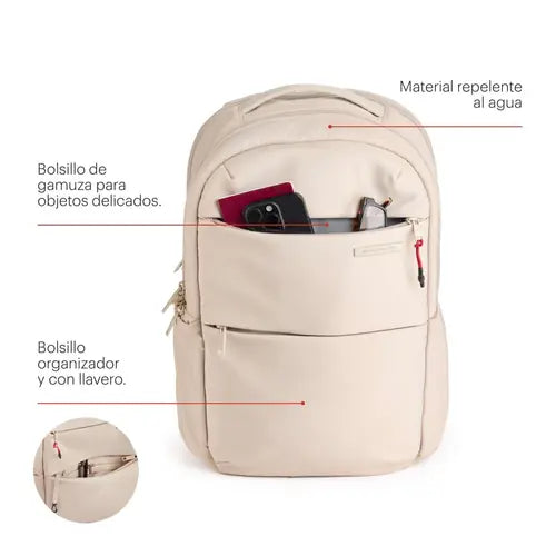 Ruksak za prijenosno računalo Miquelrius 2 odjeljka plavi 16" M 35x46x12cm 21L MR19565