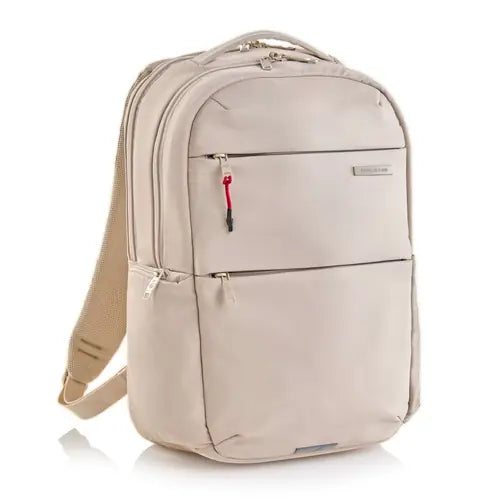 Ruksak za prijenosno računalo Miquelrius 2 odjeljka bež 16" M 35x46x12cm 21L MR19564