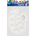 Paleta slikarska Centrum ovalna 10 rupa bijela blister 87502