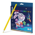 Drvene bojice ErichKrause trokutaste Kids Space animals 3mm 24/1