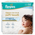 PAMPERS Aqua Soft Touch, vlažne maramice, 180 kom