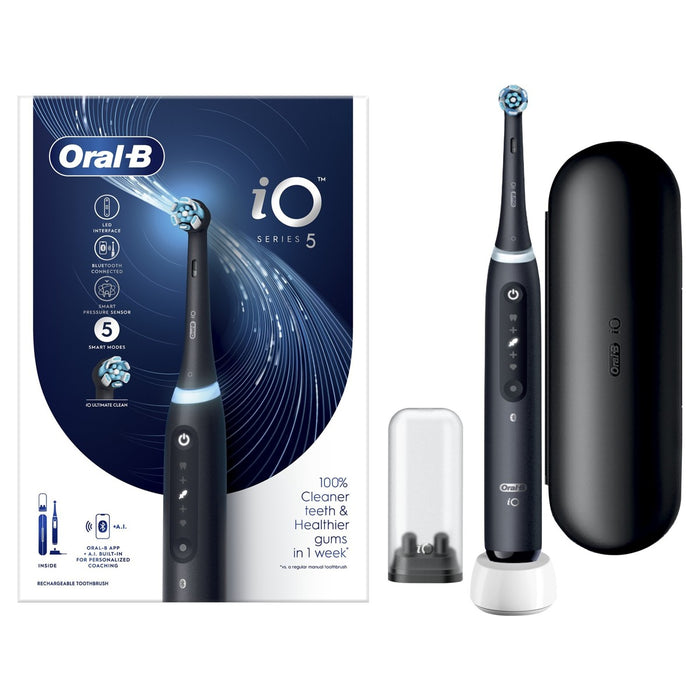 ORAL-B iO5, električna četkica za zube, mat crna