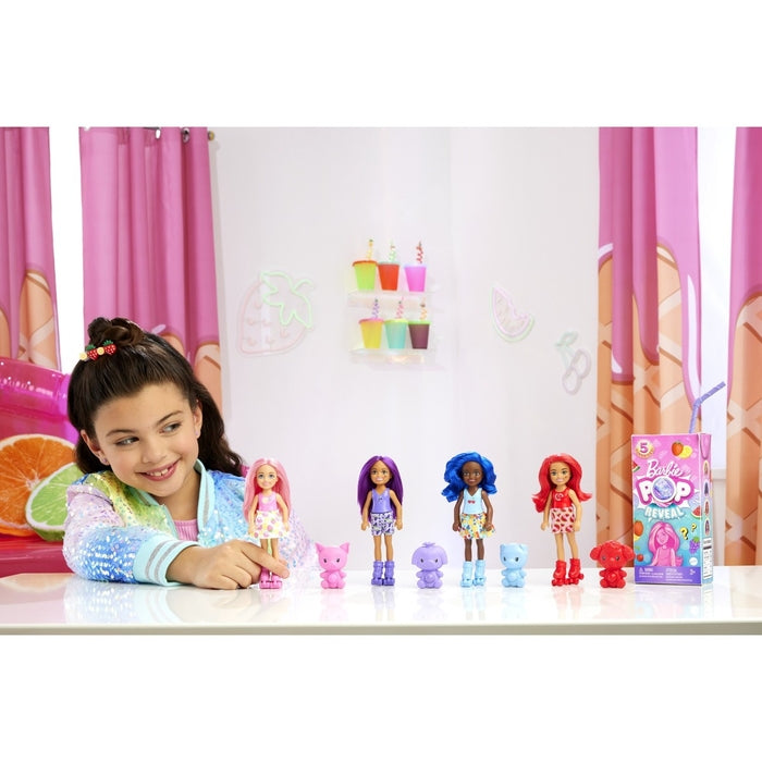 BARBIE Pop Reveal, lutka, voće Chelsea