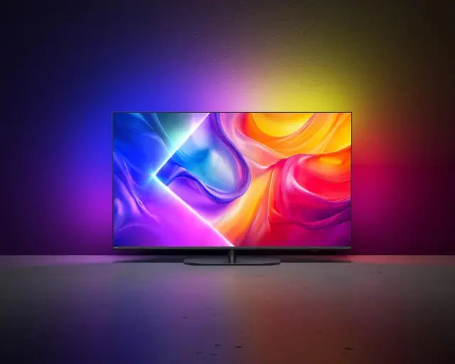 PHILIPS 65PUS9010, 165.1cm (65"), QLED, UHD 4K 120Hz, Smart TV, Titan OS - Ambilight