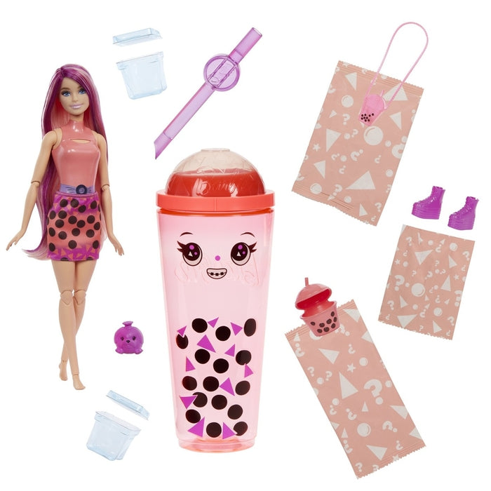 BARBIE Pop Reveal, lutka, mango bubble tea
