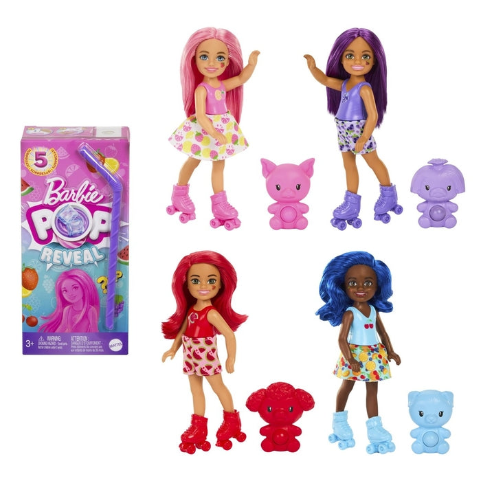 BARBIE Pop Reveal, lutka, voće Chelsea