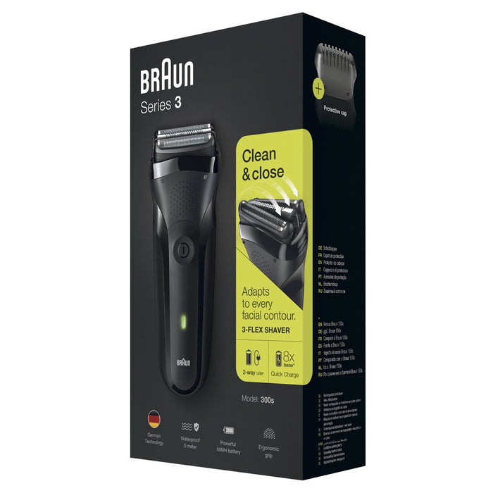 BRAUN SERIJA 3 300 BLK, brijaći aparat