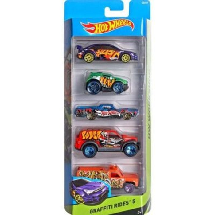 HOT WHEELS, autić, pakiranje, omjer 1:64, 5 kom