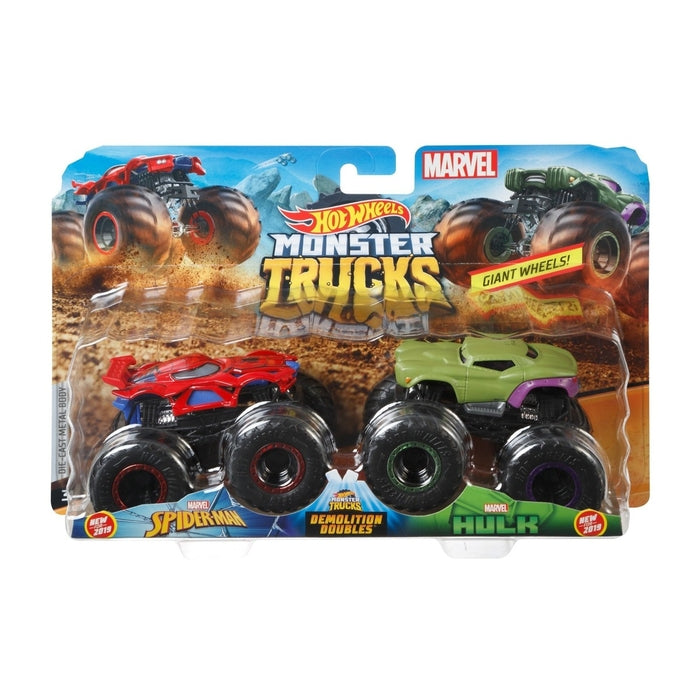 HOT WHEELS Monster Trucks, autić, duopack
