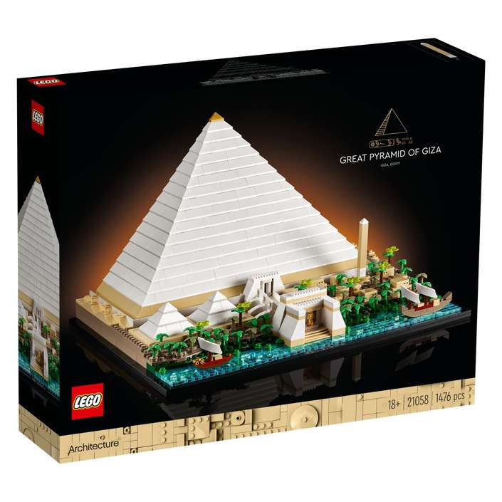 LEGO® ARCHITECTURE 21058 Velika piramida u Gizi