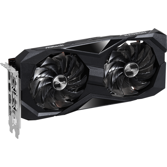 Asrock RX7600 Challenger OC, 8GB GDDR6, AMD Radeon, RX7600 CL 8GO, 90-GA41ZZ-00UANF
