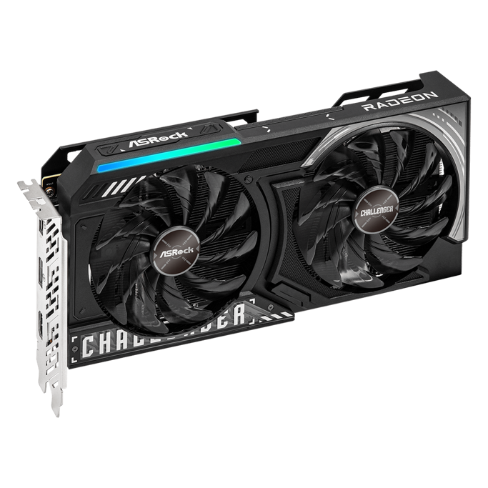 Asrock RX9060XT Challenger OC, 16GB GDDR6, AMD Radeon, RX9060XT CL 16GO