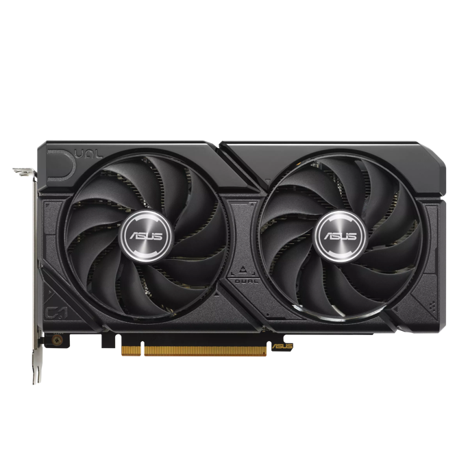 ASUS RX7600 OC, DUAL-RX7600-O8G-EVO, 8GB GDDR6, AMD Radeon, 90YV0LD0-M0NA00