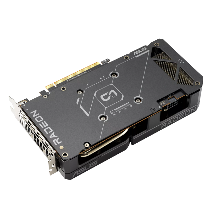 ASUS RX7600 OC, DUAL-RX7600-O8G-EVO, 8GB GDDR6, AMD Radeon, 90YV0LD0-M0NA00