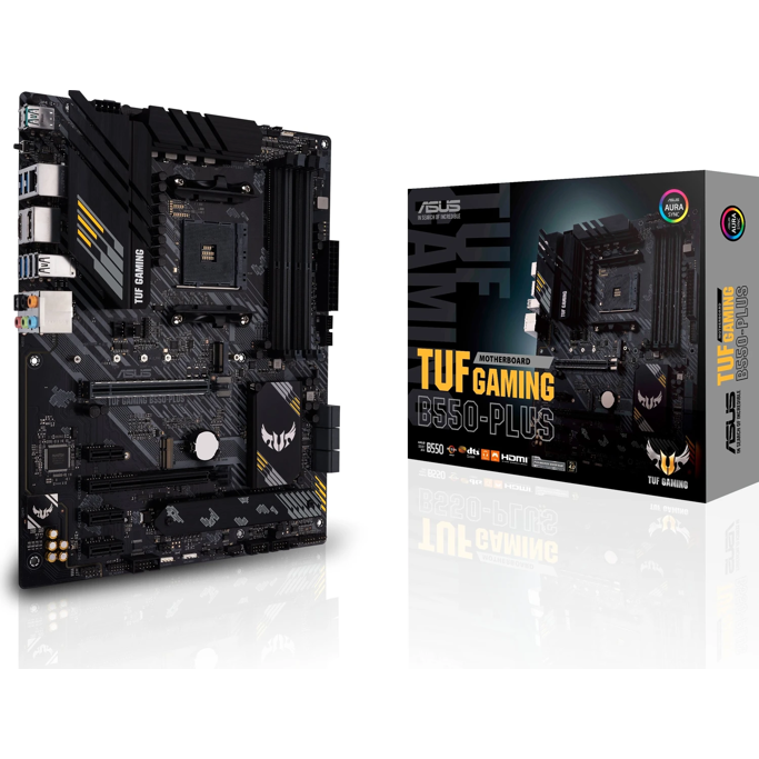 Asus TUF Gaming B550-Plus, AMD B550, AM4, DDR4, ATX, 90MB14G0-M0EAY0