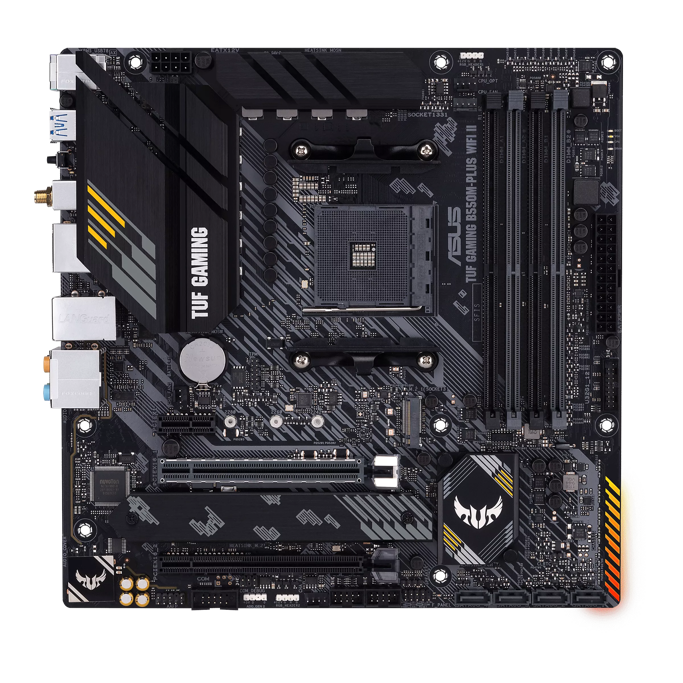 Asus TUF Gaming B550M-Plus WIFI II, AMD B550, AM4, DDR4, mATX, 90MB19Y0-M0EAY0