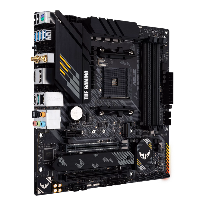 Asus TUF Gaming B550M-Plus WIFI II, AMD B550, AM4, DDR4, mATX, 90MB19Y0-M0EAY0