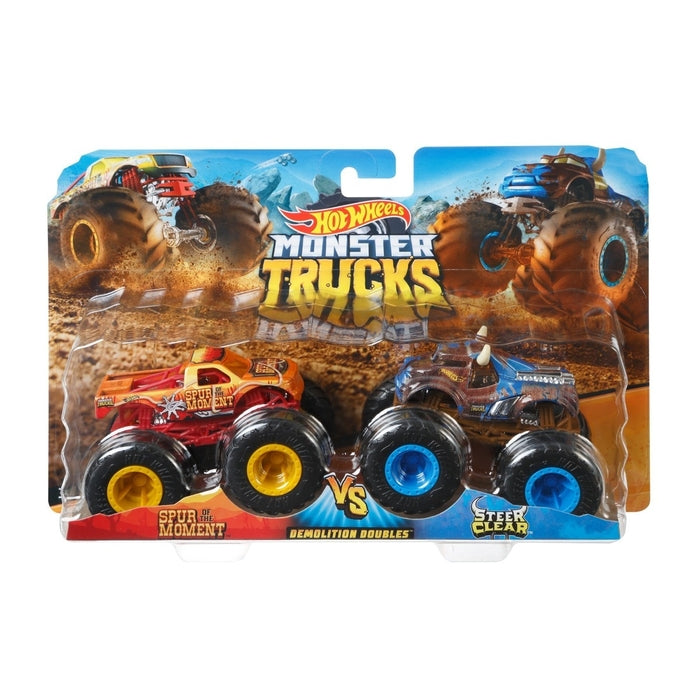 HOT WHEELS Monster Trucks, autić, duopack
