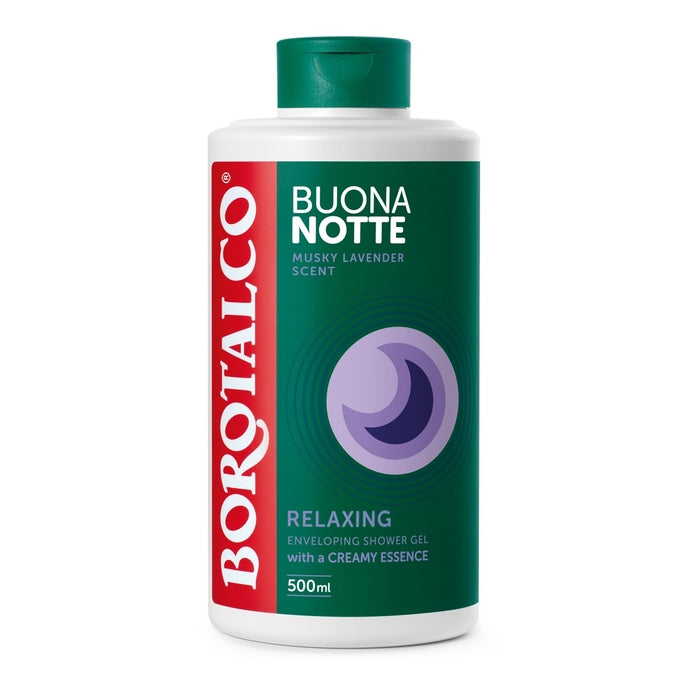 BOROTALCO Buonanotte Relaxing, gel za tuširanje, 500 ml